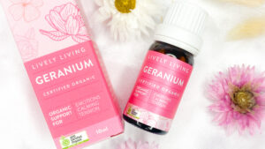 Geranium Organic Essentail Oil by Lively Living