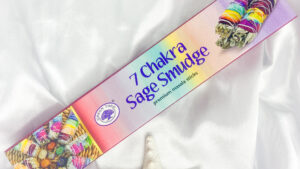 Seven Chakra Sage Smudge Incense 15pce