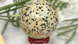 Dalmation Jasper Crystal Sphere 5cm