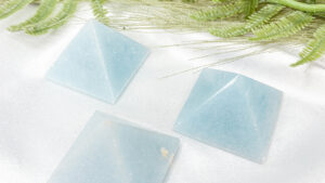 Angelite Crystal Pyramid 2.5cm