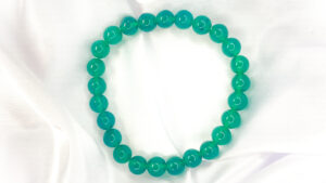Dark Green Jade Crystal Bracelet