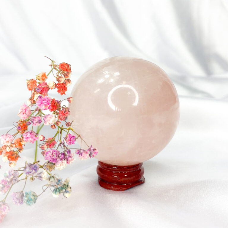 Rose Quartz Crystal Sphere 5cm