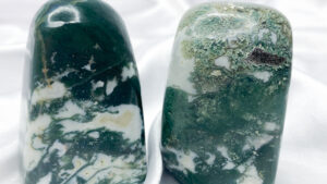 Moss Agate Crystal Free Form