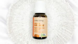 Orange Oil Organic by Lively Living 15ml