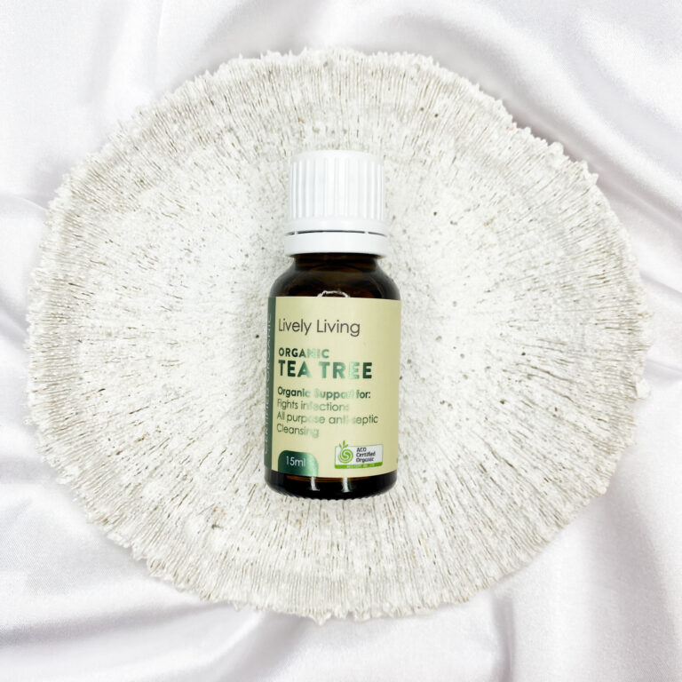 Tea Tree Oil Organic by Lively Living 15ml