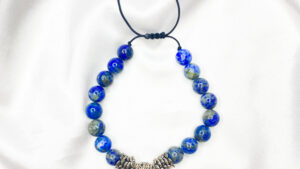 Lapis Lazuli Crystal Bracelet - Tree of Life
