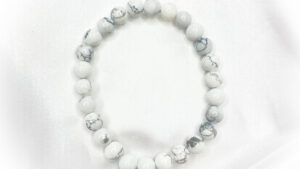 White Howlite Crystal Bracelet