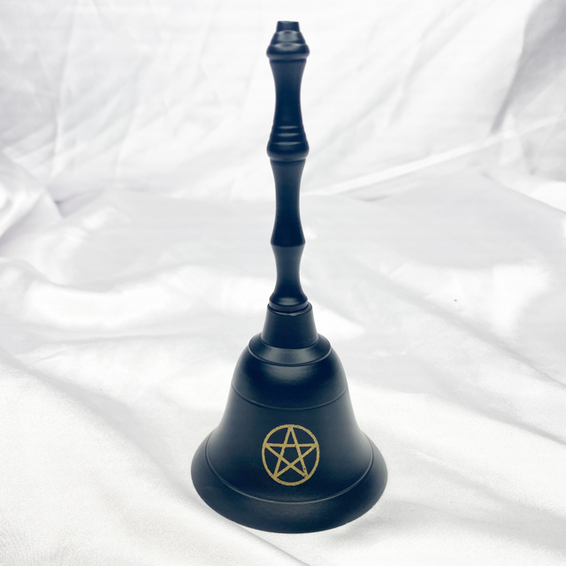 Black Altar Bell Pentacle 12.5cm