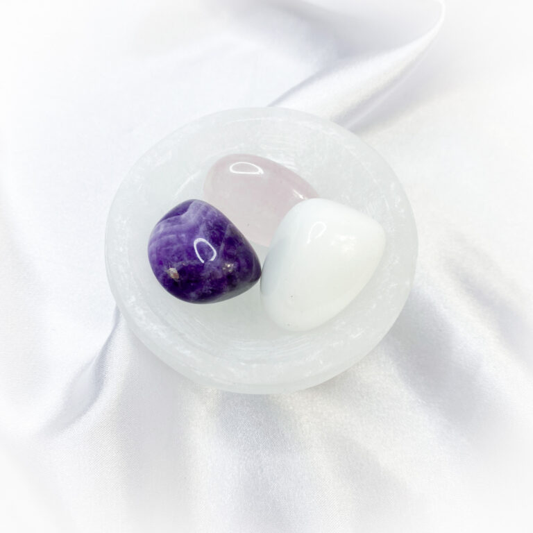 Relaxation Crystals and Selenite Gift Pack