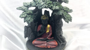 Backflow Burner Meditating Buddha 19cm