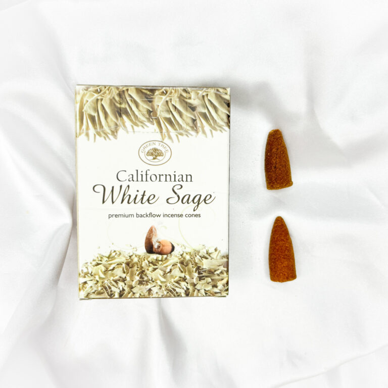 White Sage Incense Cones Backflow