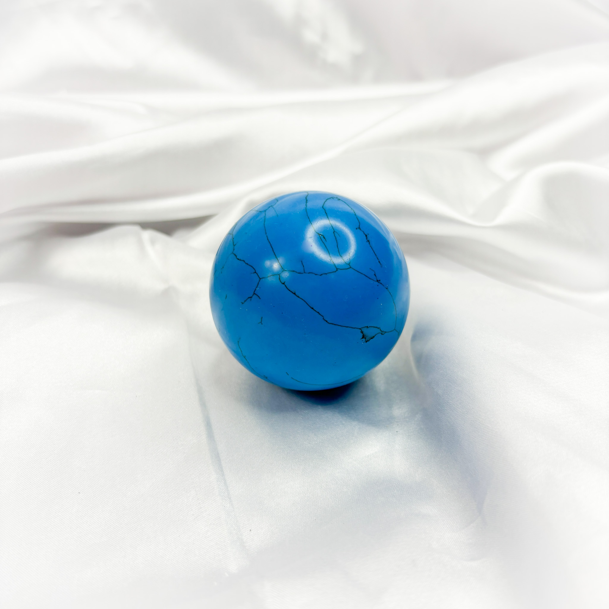 Blue Howlite Sphere 5cm