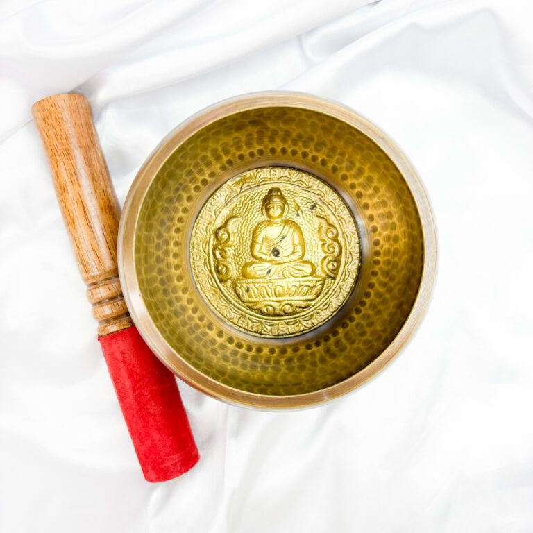 Hand Hammered Buddha Singing Bowl 12cm