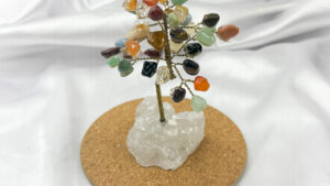 Chakra Crystal Wish Tree in Quartz