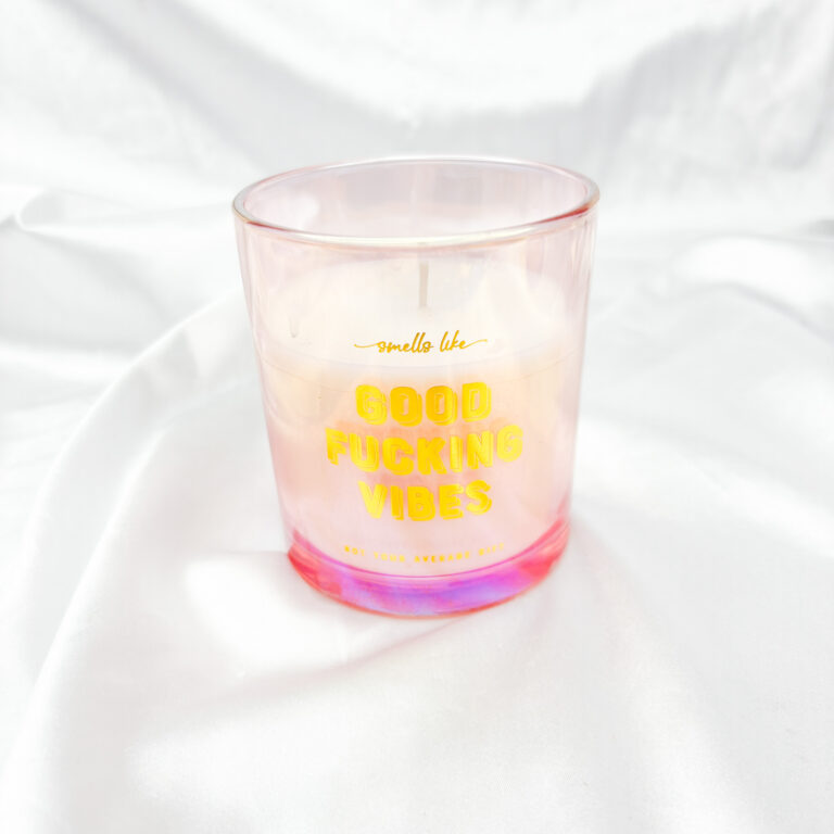 Good Vibes Pearlescent Candle 215gm